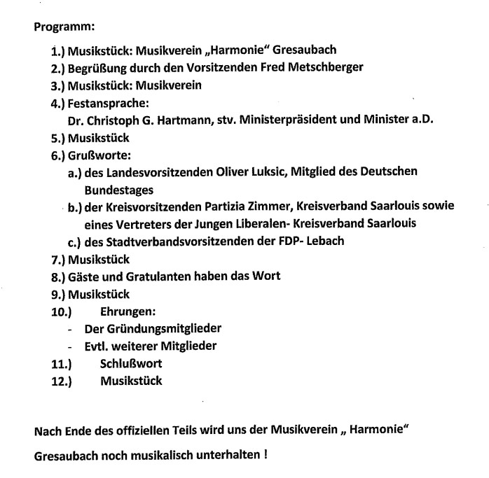 Programm